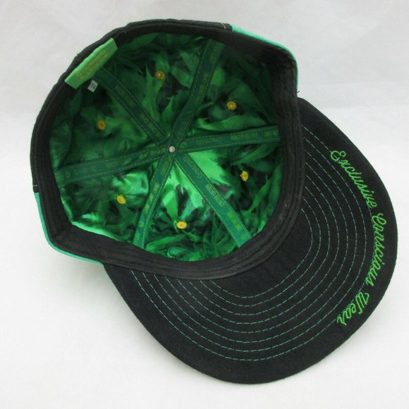 Grassroots 420 Limited Edition One One One Jamaica Hat Size 7 1/8 Green & Black - Picture 7 of 10
